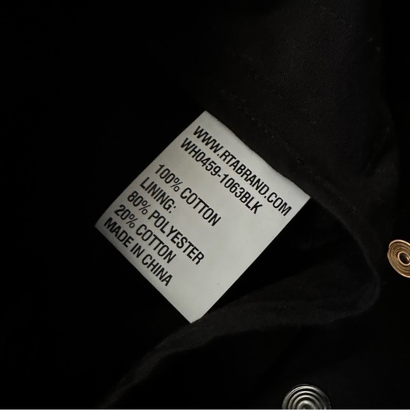 NWT RtA Zelie Curved Zip Detail Trouser Black Pants - Picture 15 of 16